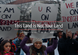 Native American Rights Protest image
